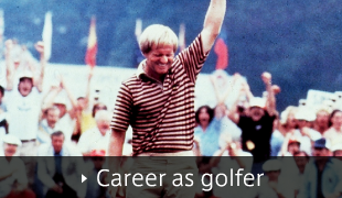 Career as golfer