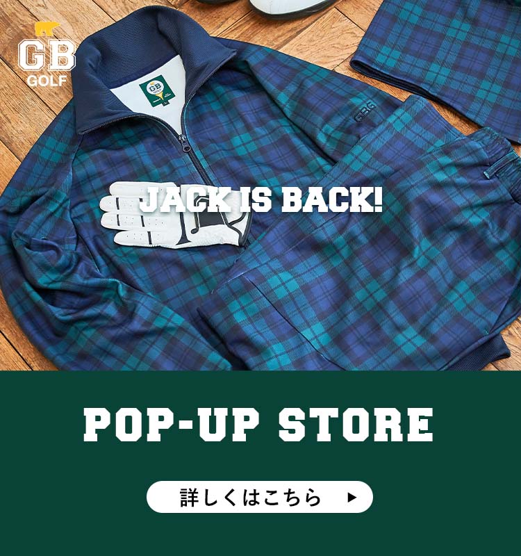 GB GOLF／POP UP STORE OPEN！ - ゴールデンベア
