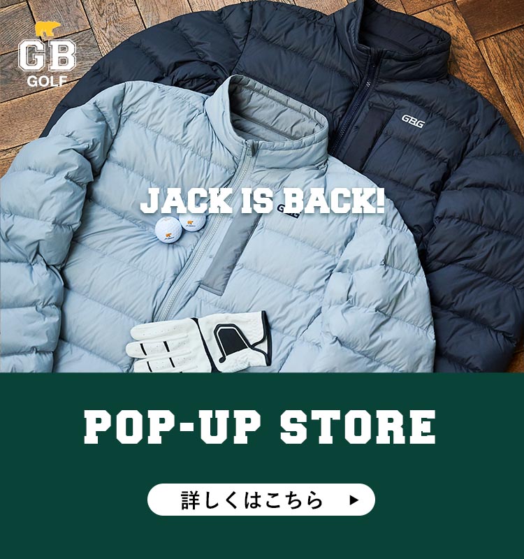 GB GOLF／POP UP STORE OPEN！ - ゴールデンベア