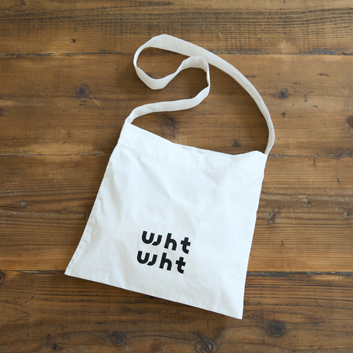 WHITE LABEL ワンショルダーエコバッグ